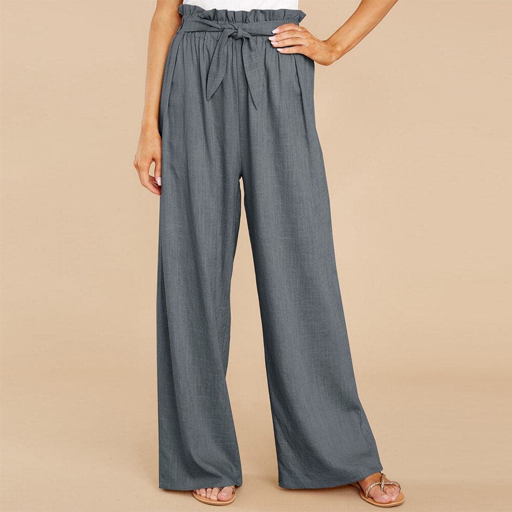 WW | Soft, Wide-Leg Trousers with Belt