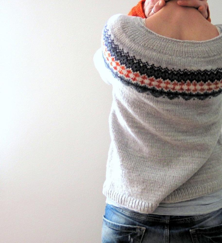 WW | Elegant chic boat neck sweater for autumn-winter