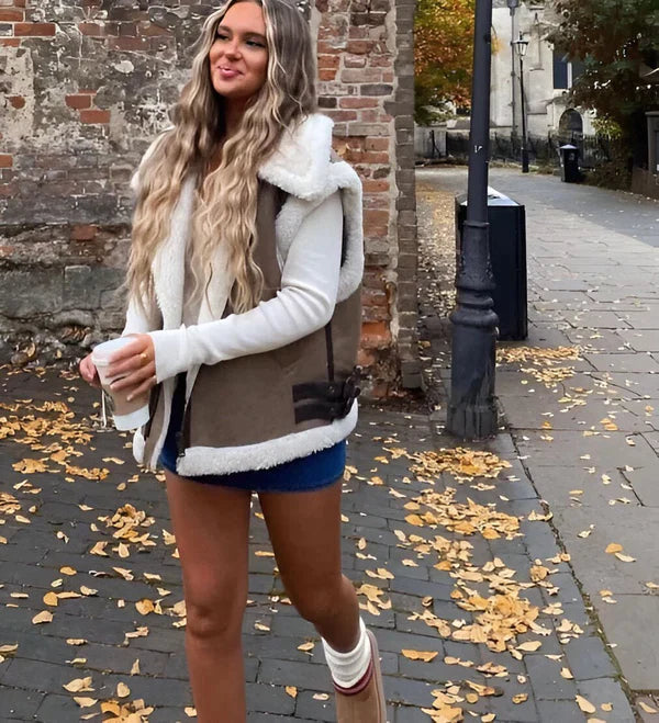 WW | Faux Fur Vest Stylish and Warm for Layering