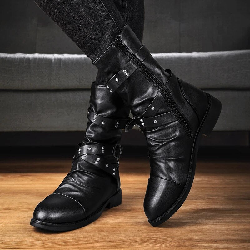 WW | Boots Made of Vintage Leather