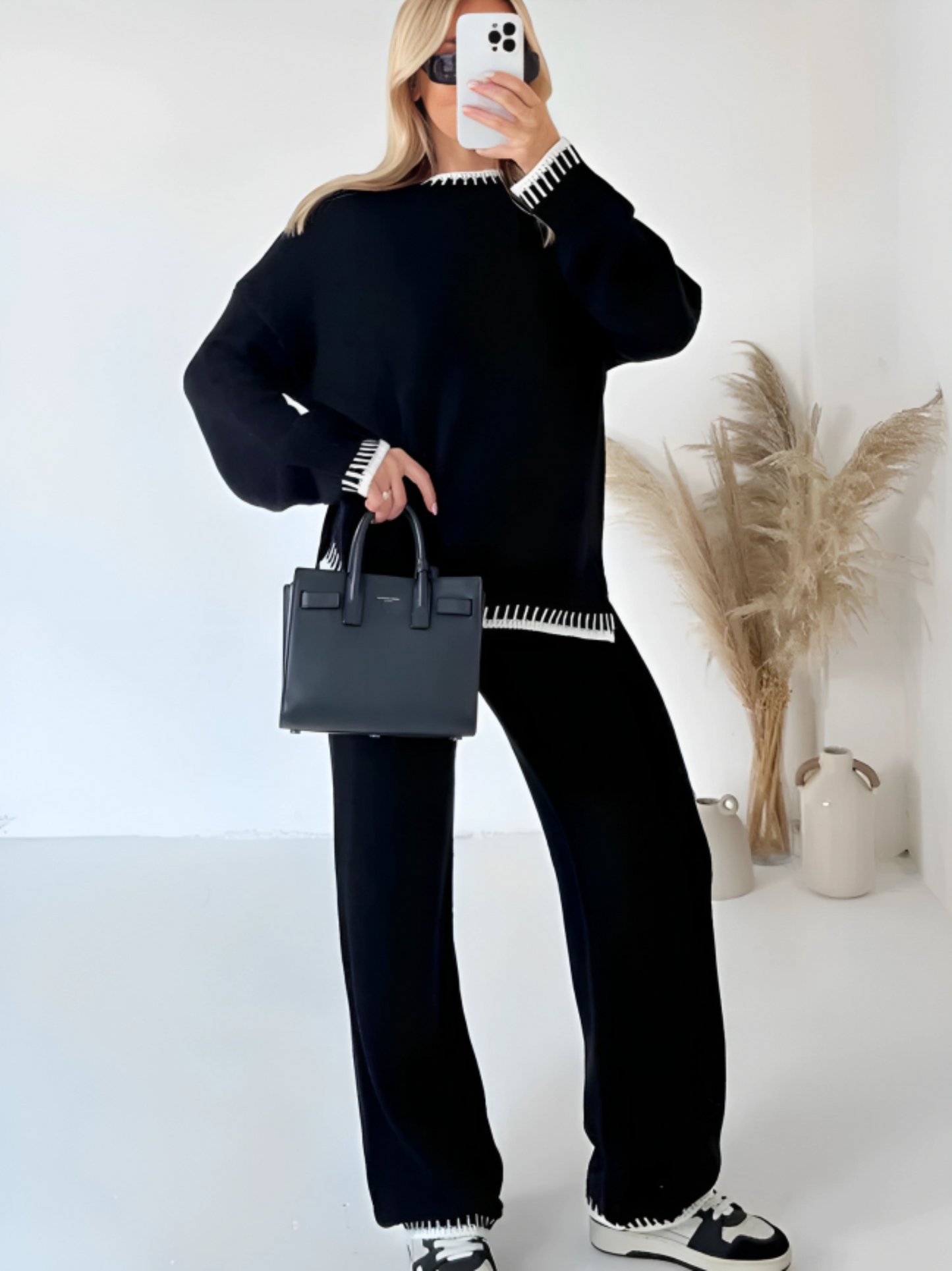 WW | Outfit Set - Klassisch - Gemacht für Komfort - Ideal für Herbst / Winter für Damen