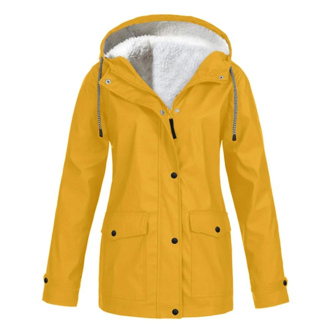 WW | Windproof Hooded Rain Jacket (Plus Sizes Available)
