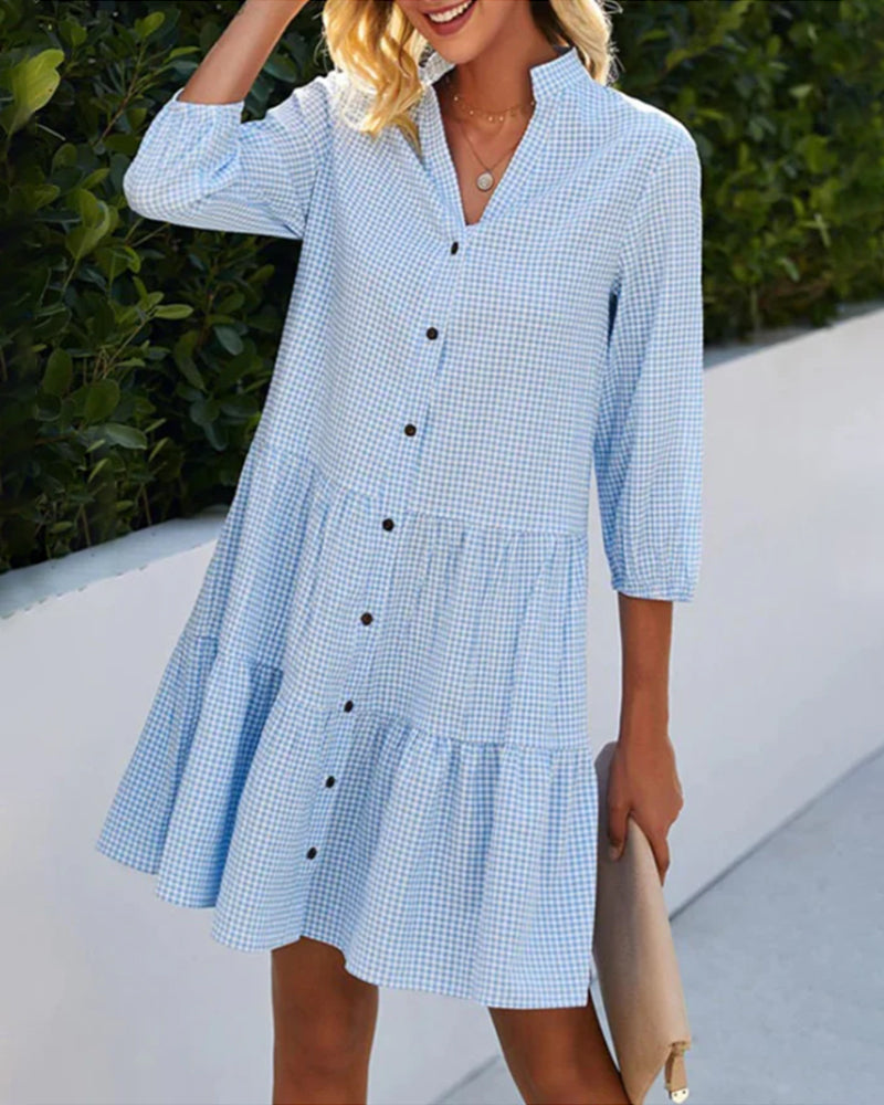 Bella | Gingham Summer Dress