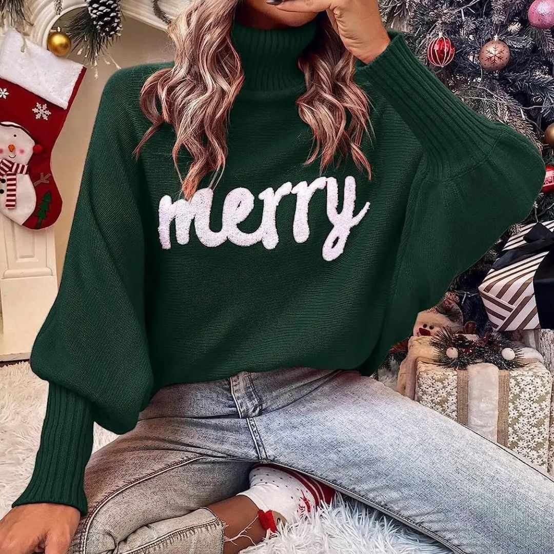 WW | Festlicher Pullover für Frauen mit Rollkragen