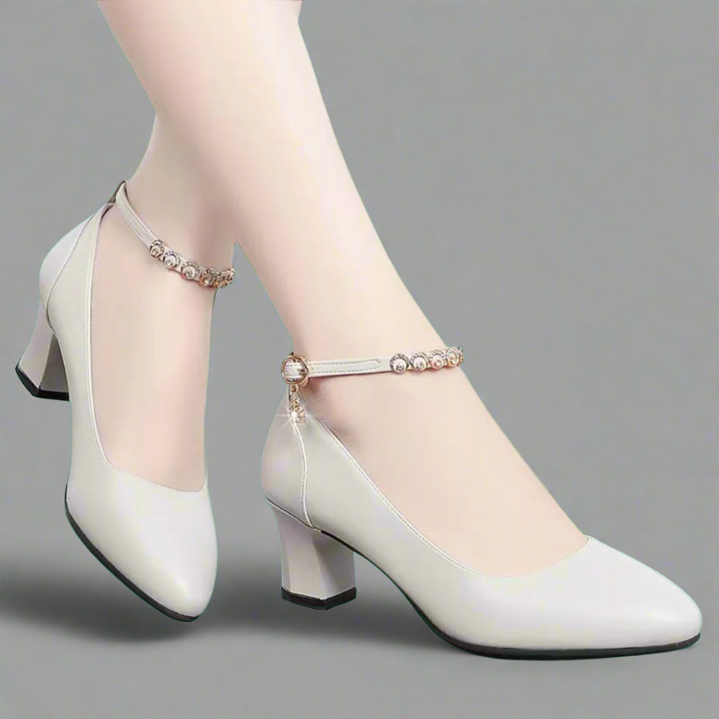 Iselin™ | Premium Patent Leather Pumps for Your Office Style