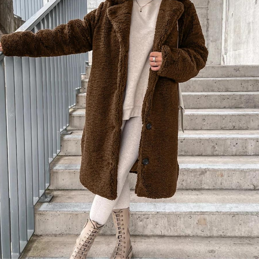 WW | Winter-Sherpa für Frauen, schick, gemütlich, elegant und flauschig