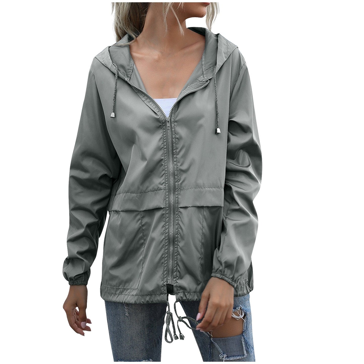 WW | Damen-Kapuzenjacke - Lässig