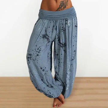 WW | Frauen Tie Dye Bedruckte Hose