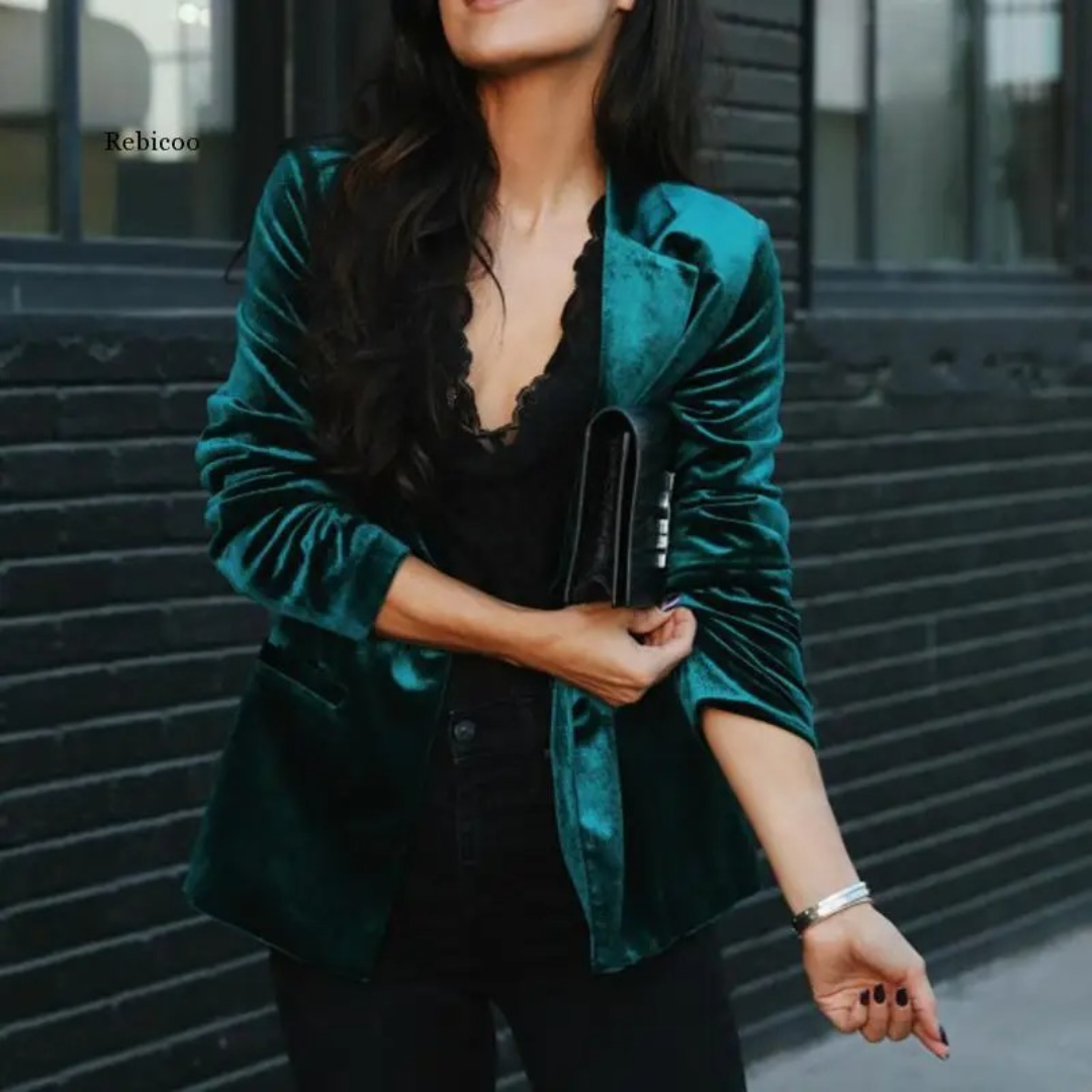 WW | Luxurious fabric Casual fit Single-breasted Elegant layering piece