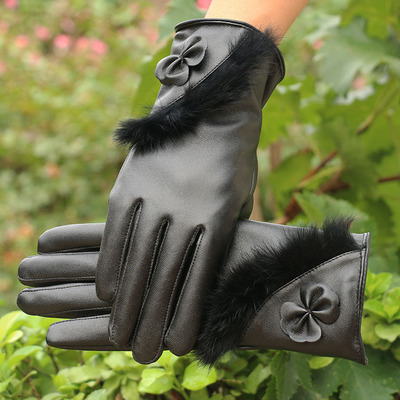 WW | Warme Lederhandschuhe für Frauen