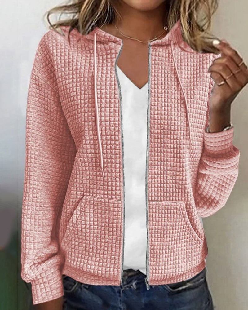 WW | Eleganter Hoodie mit Taschen für Damen
