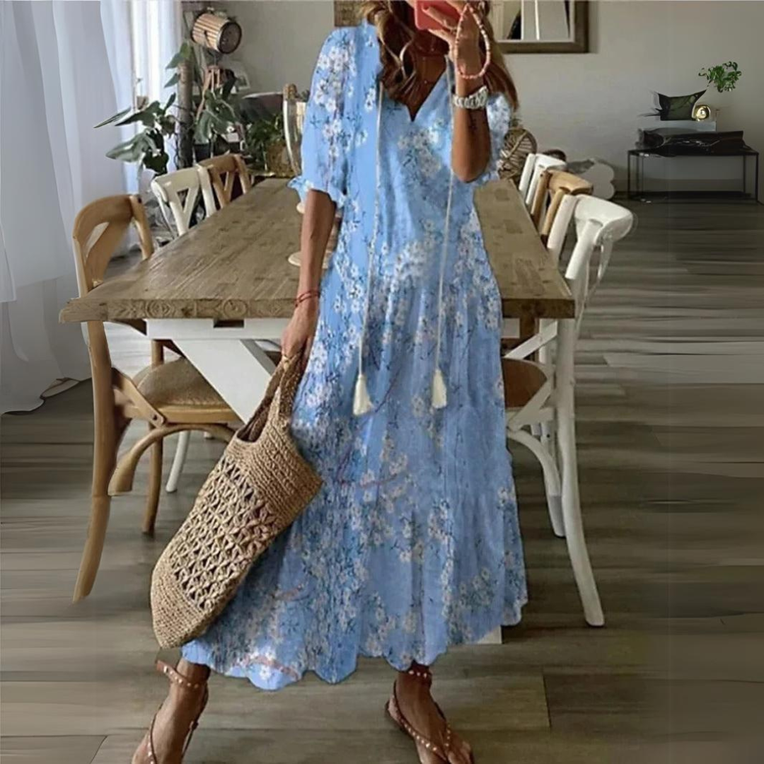 WW | Maxi Kleid Mit Blumenmuster