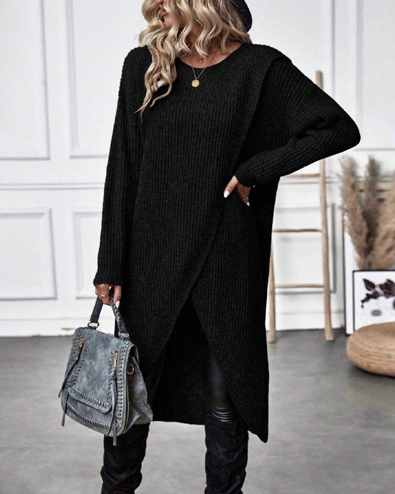 WW | Winter Pulloverkleid – Stylisch Und Wärmend Für Die Kalte Saison