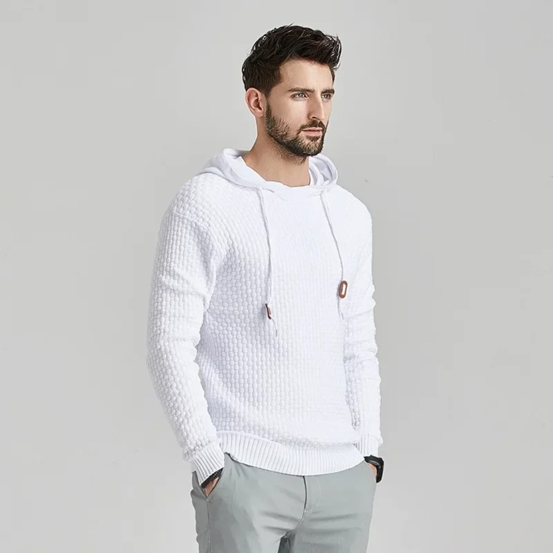 WW | Kapuzenpullover Kariert - Moderner Freizeit-Hoodie für Alltag und Sport