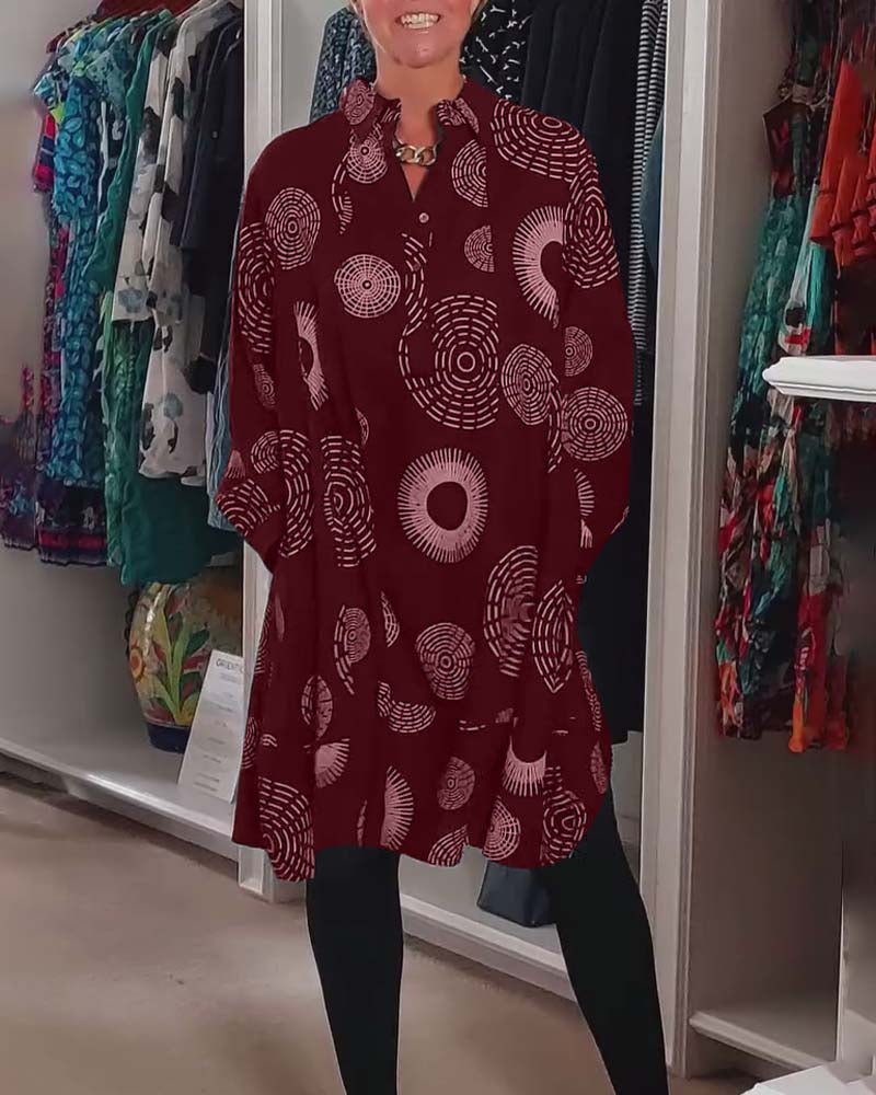 Alvaya™ | Geo-Chic Wrap Dress
