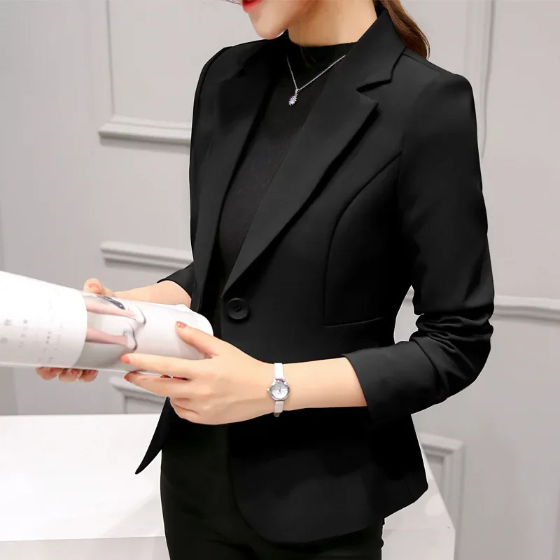WW | Tailored Blazer with Structured Silhouette and One Button