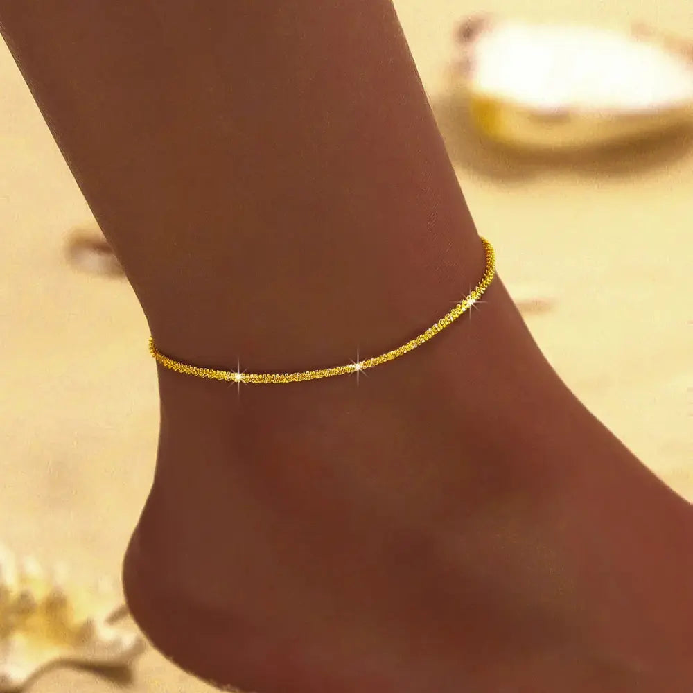 WW | Gold/Silver Ankle Bracelets for Women