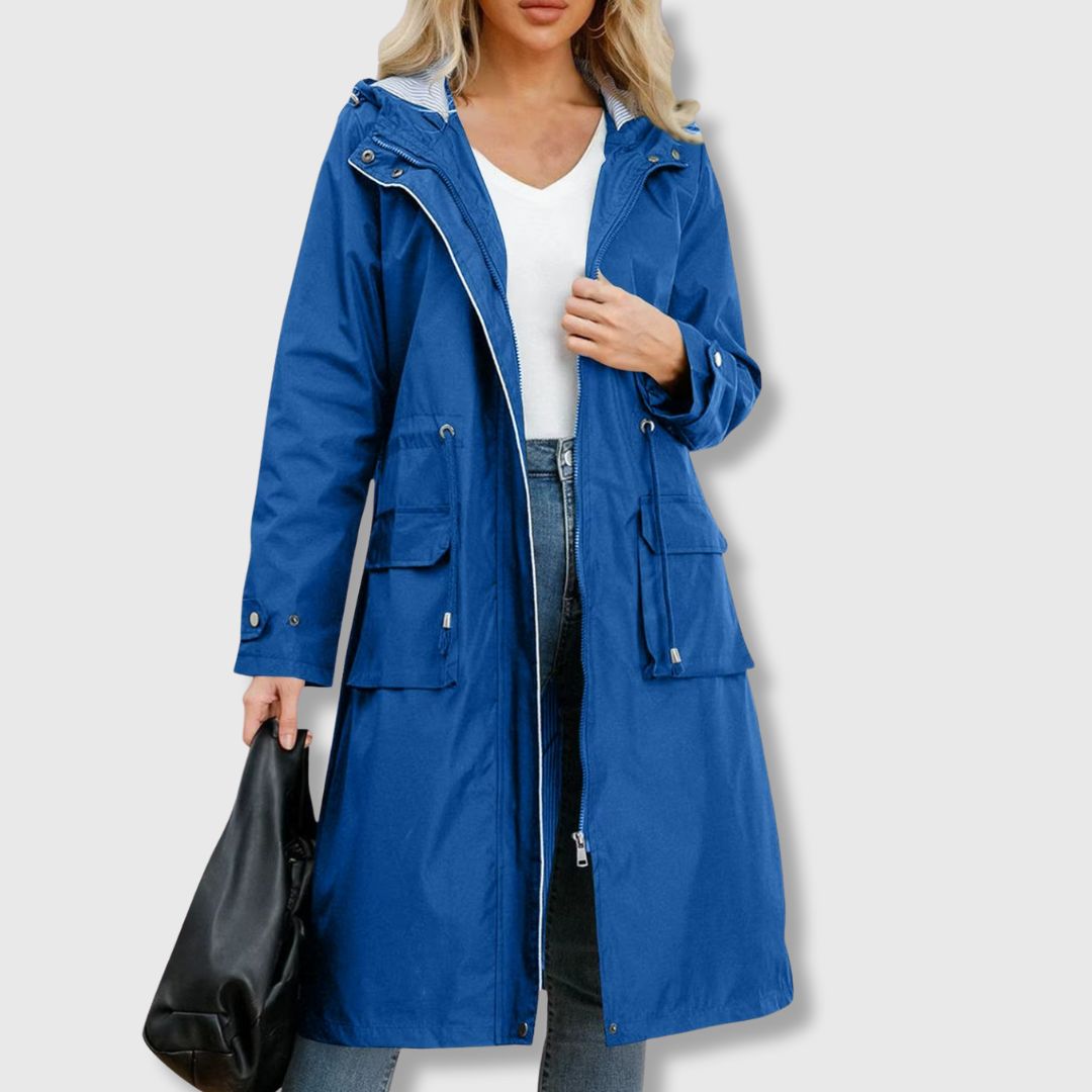 WW | Lange Alltagsjacke mit Kapuze