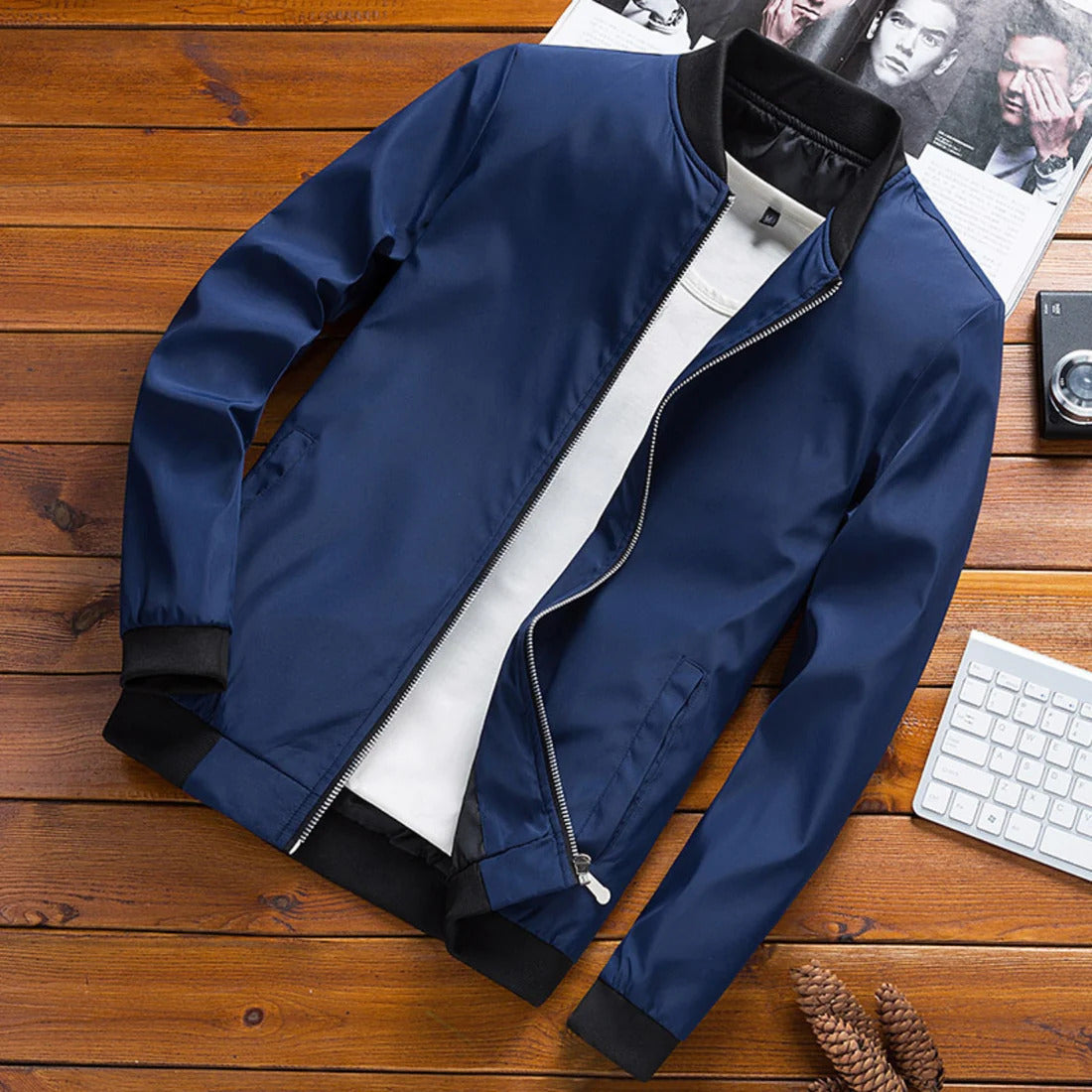WW | Bomberjacke für Herren - Schick - Saisonale Kollektion - Angebot für den Winter