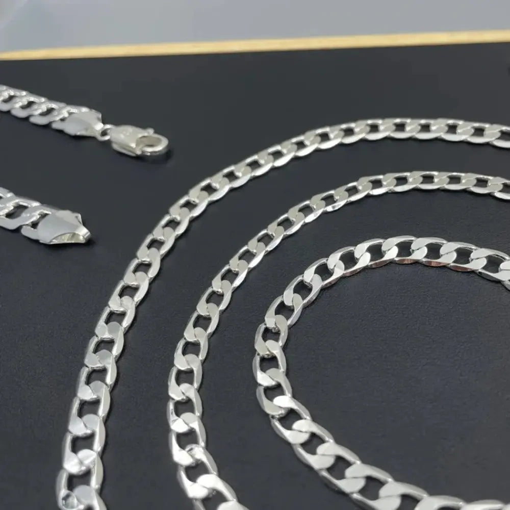 WW | 925 Sterling Silver Face Chain