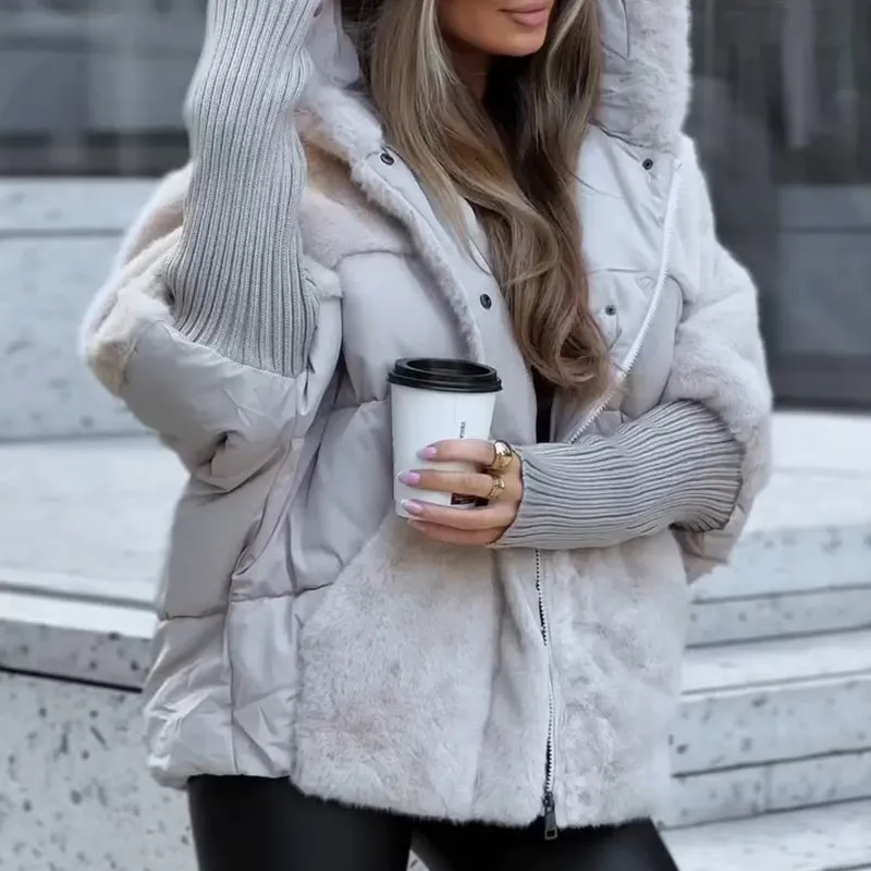 WW | Damen Warme Jacke Winterstil
