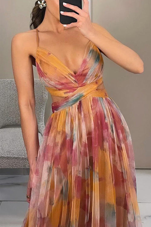 WW | Enchant My Love Print Maxi Dress