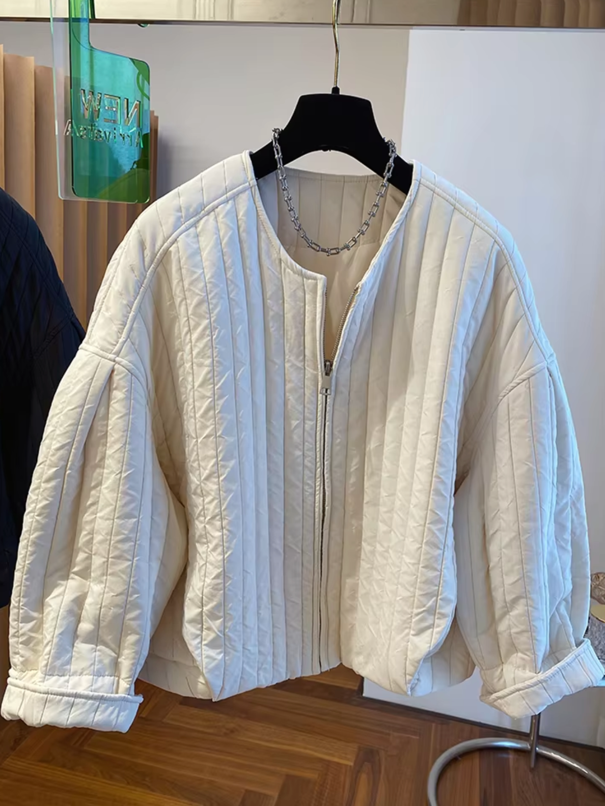 WW | Quilted Jacket with Zipper