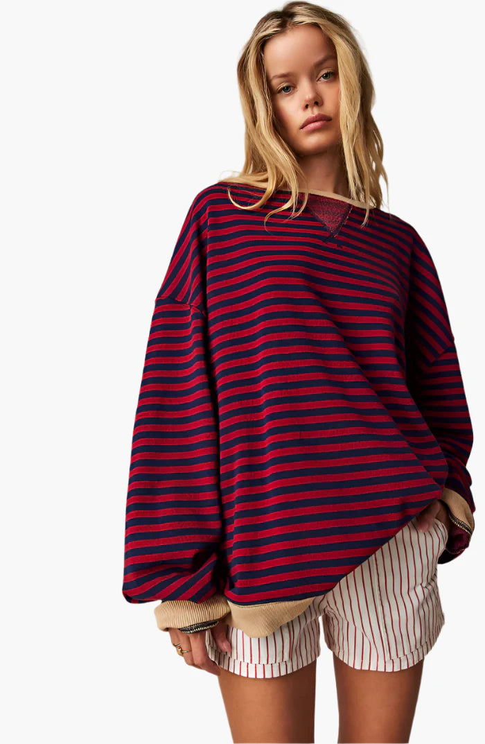 WW | Oversized Herbstpullover - Lässiger Strickpullover für gemütliche Outfits und vielseitige Layering-Looks