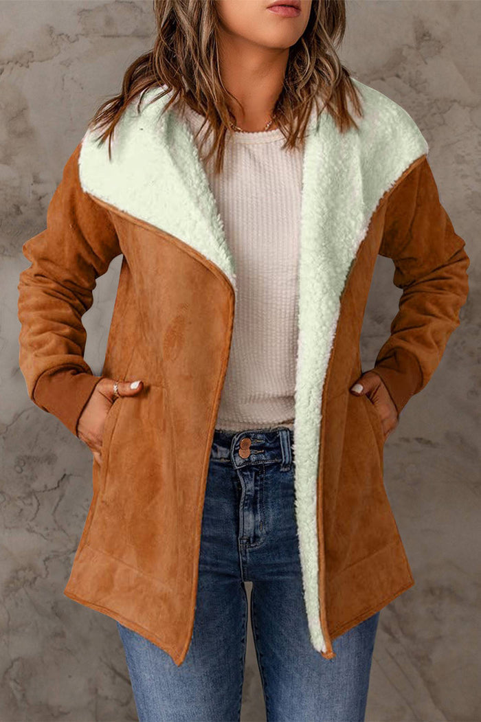 WW | Elegante langärmlige Daunenjacke mit tailliertem Schnitt