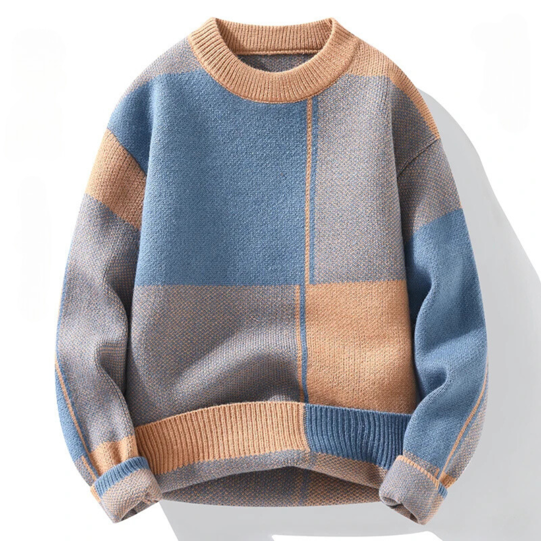 WW | Casual Plaid Men's Pullover