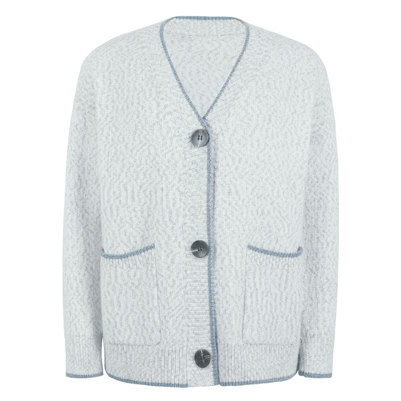 WW | Weiche Strickstrickjacke für Alltag
