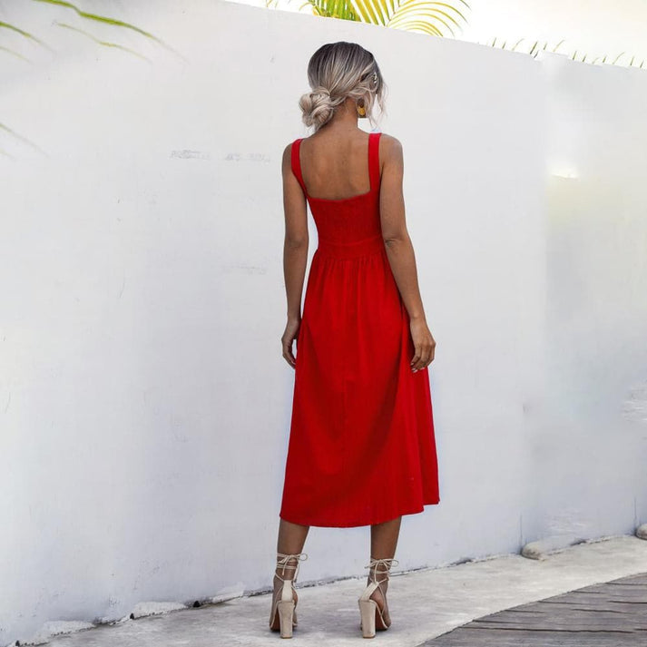 WW | Elegant Sleeveless Dress for Summer