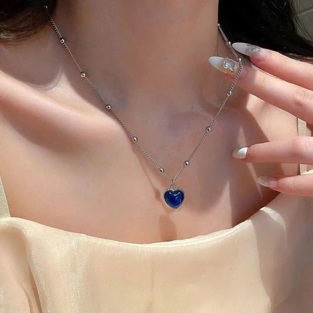 WW | Heart Pendant Necklace For Women
