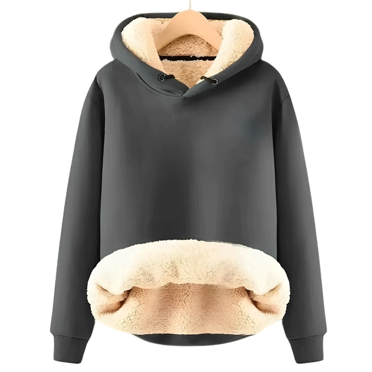 WW | Damen-Fleece-Sherpa-Hoodie