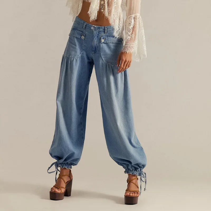 WW | Denim Harem Jogger