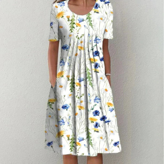 WW | Baumwollkleid Elegant Komfortabel