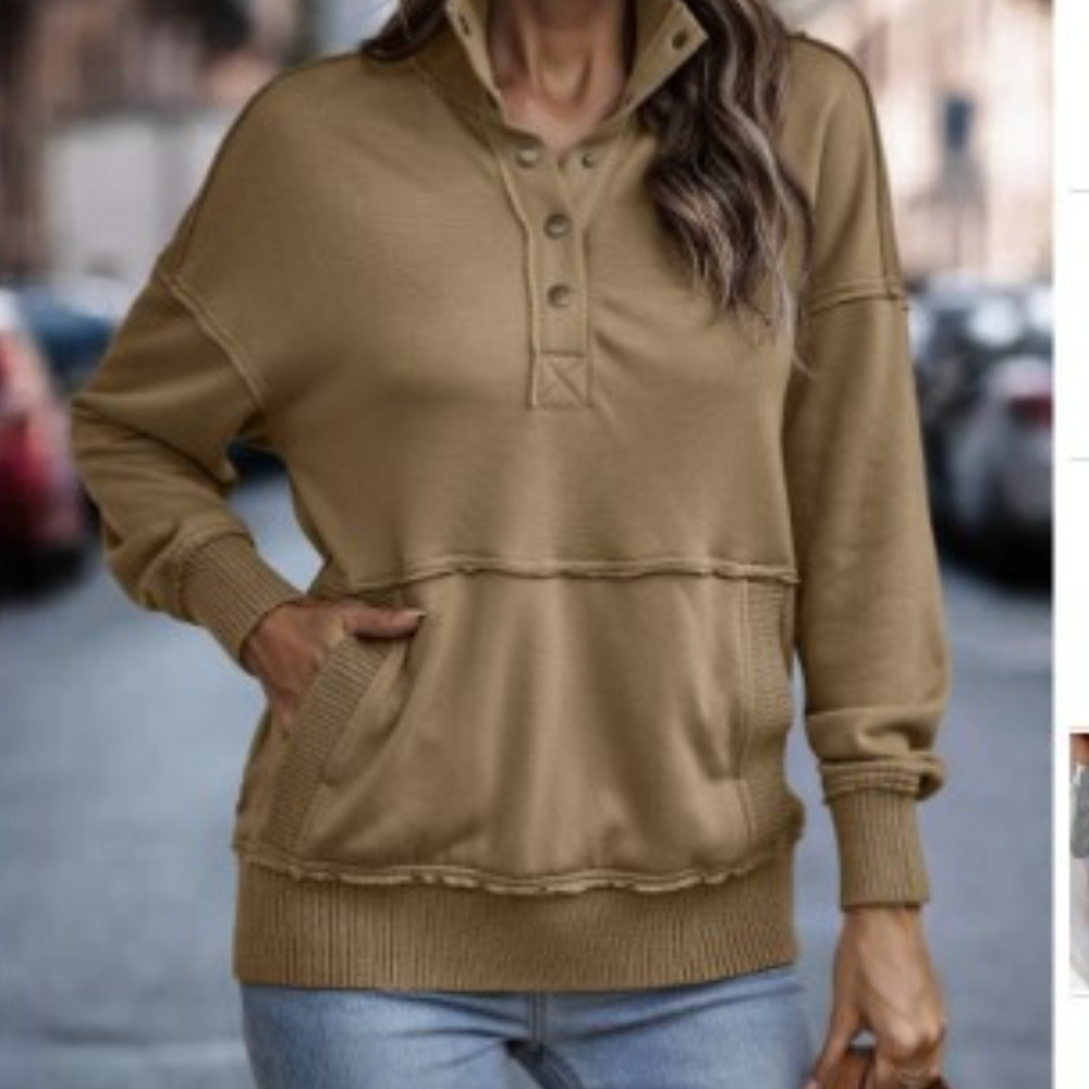 WW | Sweater Comfy & Basic Long Sleeves Soft Fabric