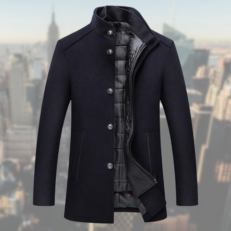 WW | Elegant Coat with Vest Set
