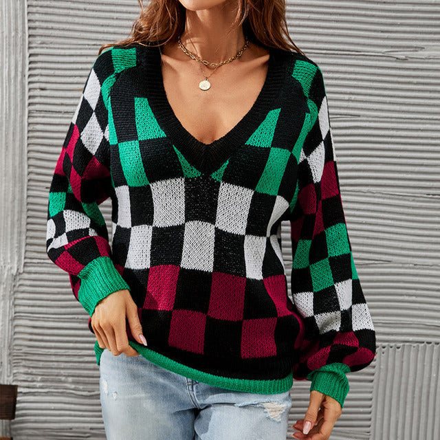 WW | Contrasting check pattern