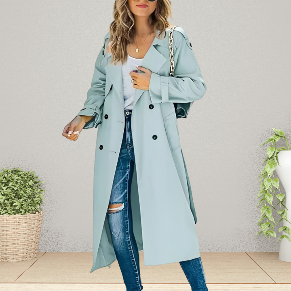 WW | Women's Trench Coat Transitional Jacket