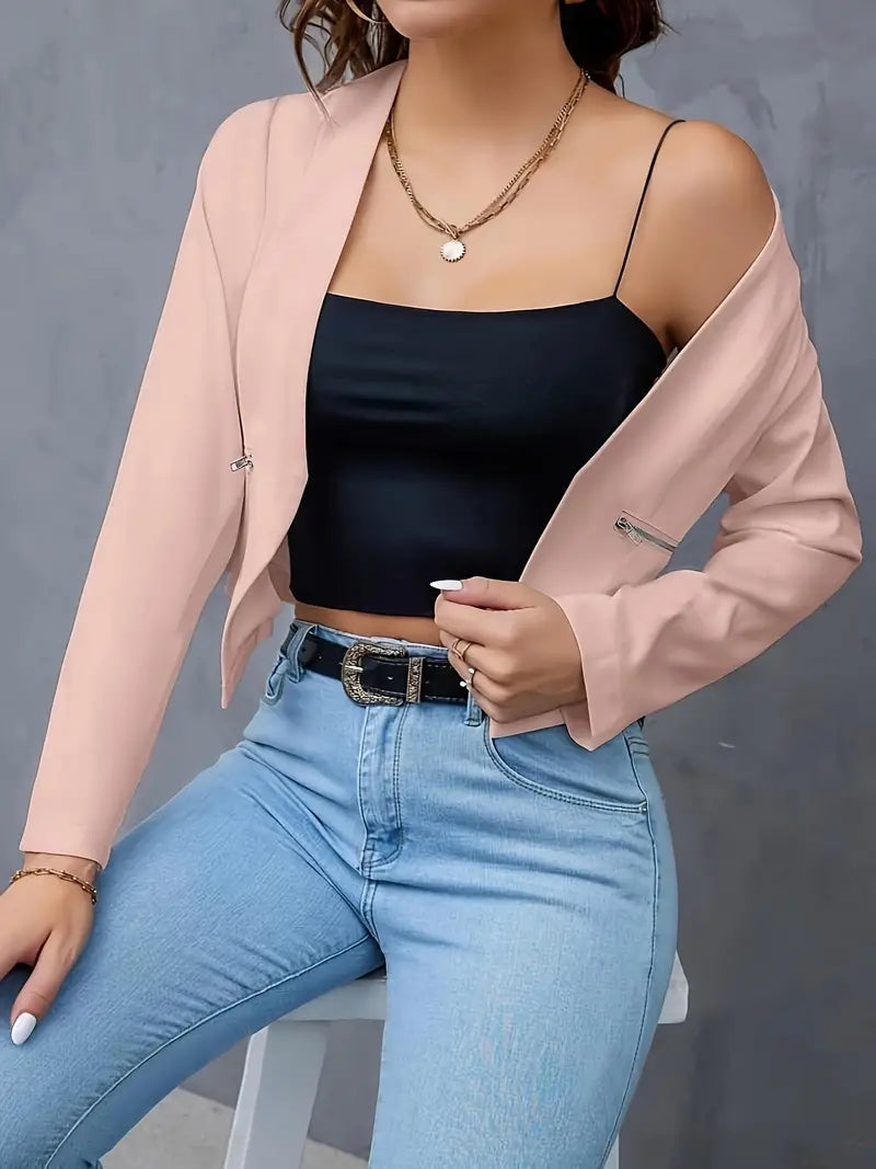 WW | Blazer Mit Reißverschlusstaschen