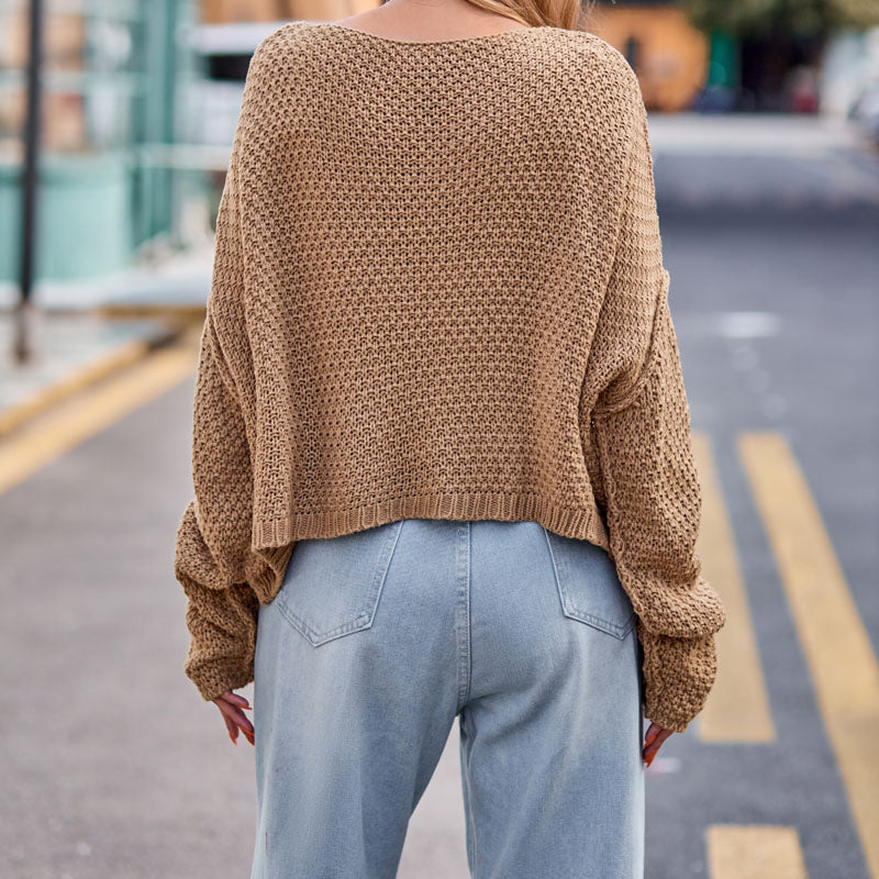 WW | Pullover in Twisted Knit with a Comfortable Fit