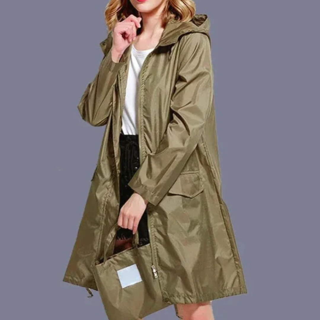 WW | Waterproof Coat for Women Long
