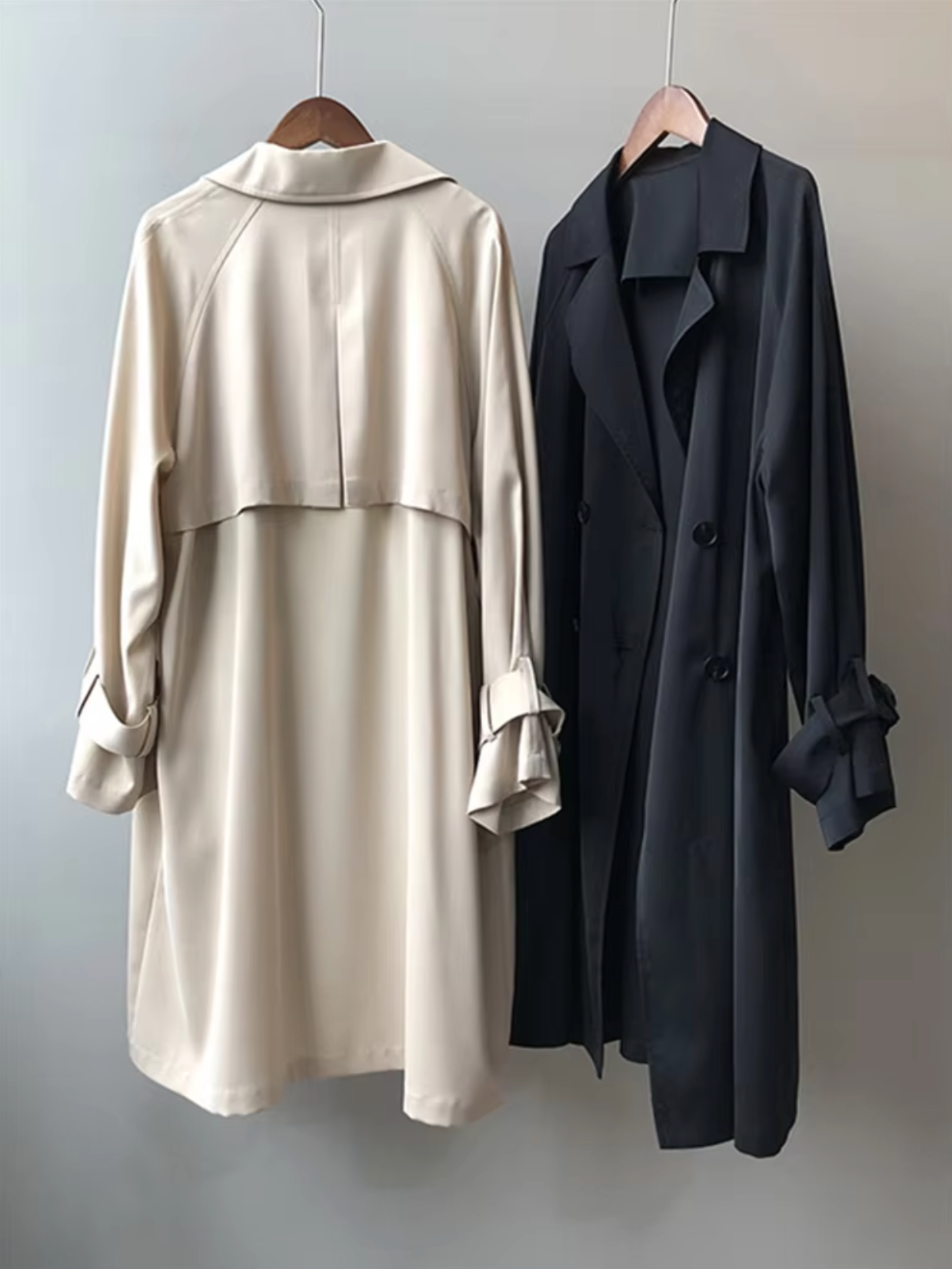 – Mittellanger Trenchcoat