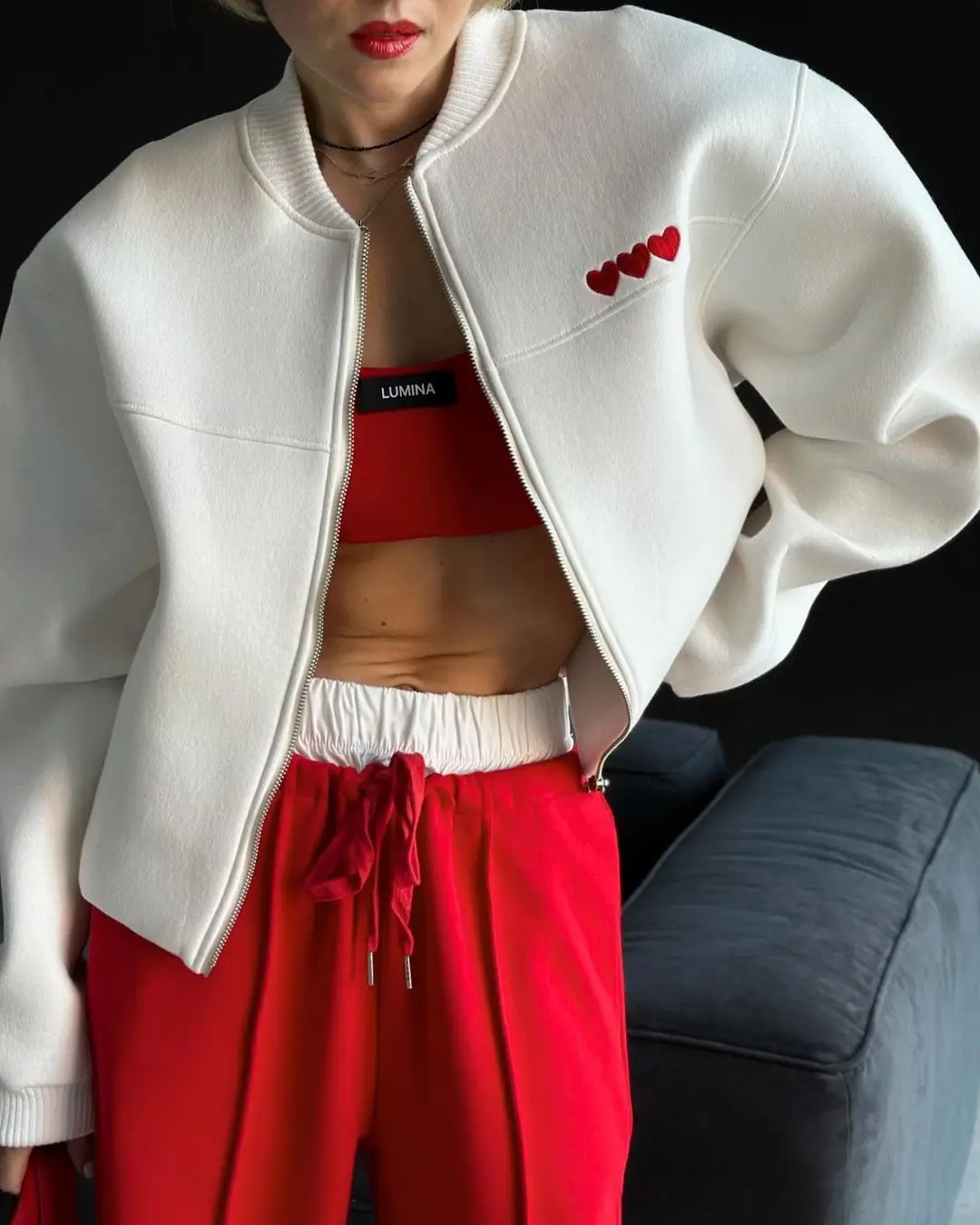 WW | Casual Bomberjacke Herz
