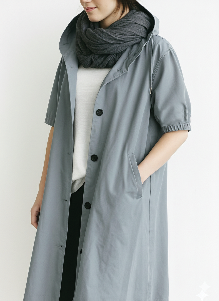 WW | Hooded Trench Coat