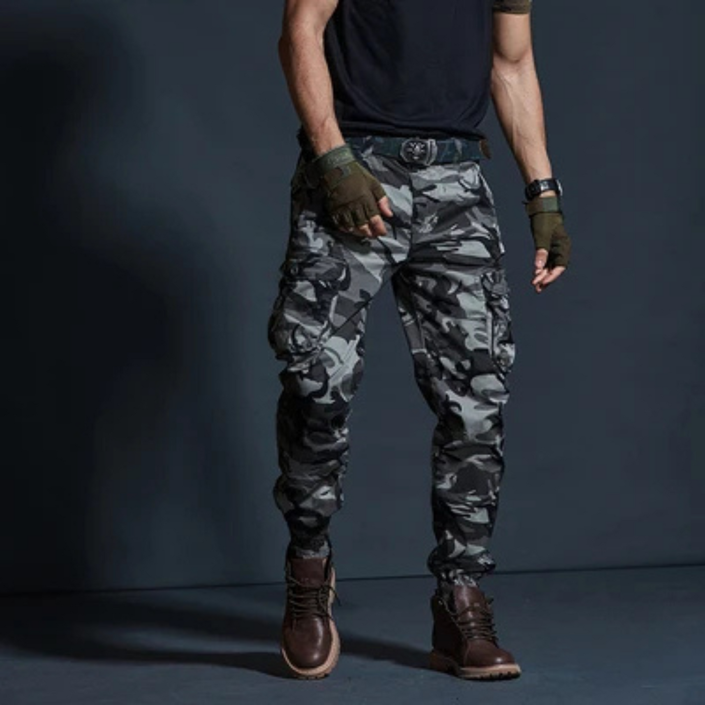 WW | hohe Qualität elastische Taille cargohose herren