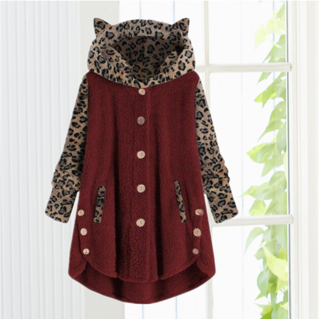 WW | Strickjacke mit Süßen Katzenohren