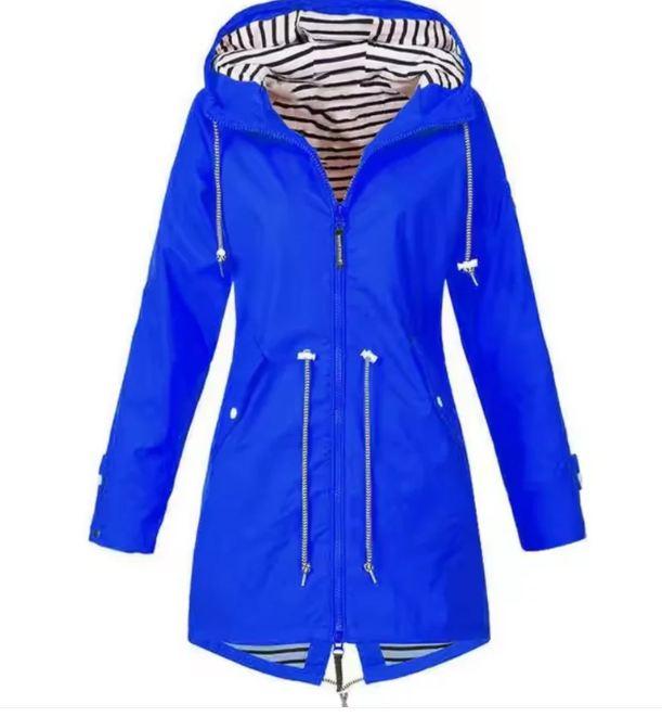 Waterproof hooded jacket