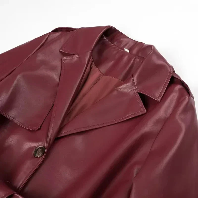 WW | Long Retro Jacket with Belt